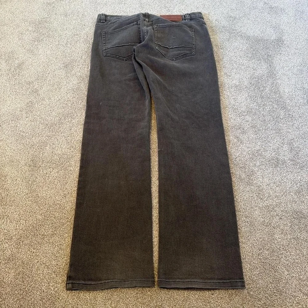 Dark Brown Y2K Grunge Slim Fit Jeans